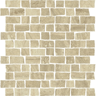 Шарм Эдванс Травертино Роу 30x30 мозаика патинированный