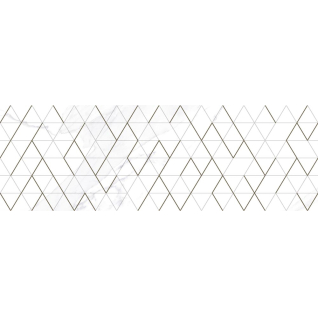 Lord Tact белый 20x60 декор глянцевый