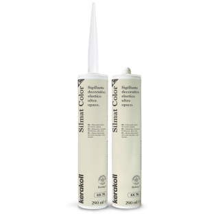 Герметик силиконовый KeraKoll Silmat Color матовый КК76 Пергамон 290 мл