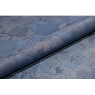 Обои виниловые Винтаж база синий KM7107