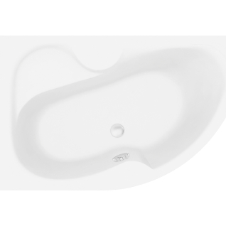 Ванна акриловая Arizona левая, с ножками Super, BH-AR-102-160L/Su + Панель д/ванны Arizona 160 левая с крепл.BH-AR-160L, BONITO HOME, Польша