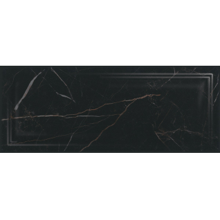 Алькала панель черный 20x50 плитка глянцевый 7201