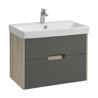Тумба подвесная Оливия Грей/Дуб Ойстер 70 под умывальник