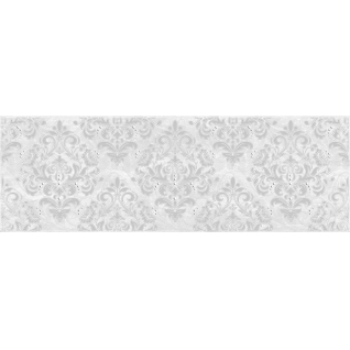 Marmara Arabeska серый 20x60 декор глянцевый