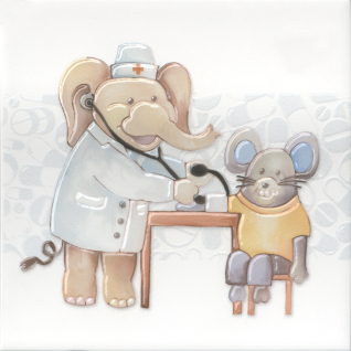 Айболит 3 20x20 декор комбинированный VT\A503\5009