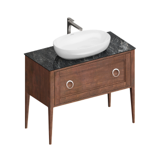 Тумба напольная Plaza Classic NEO 100 1+1 ящик, орех