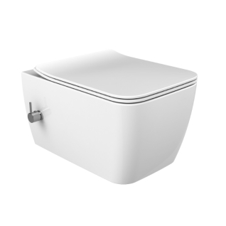 Унитаз подвесной Hera безободковый с интегрированной функцией биде