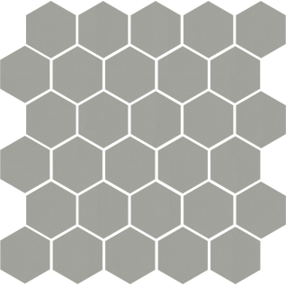 Агуста серый светлый 29,7x29,8 керамический гранит матовый (из 30 частей 5,2х6) 63002