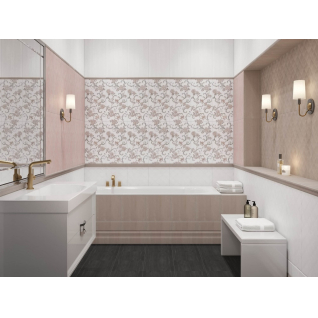 Марсо белый 2,5x30 бордюр матовый SPA021R