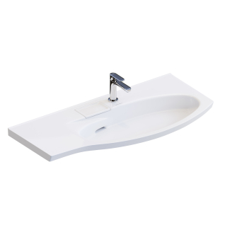 Умывальник Riva 100 правый на тумбу 