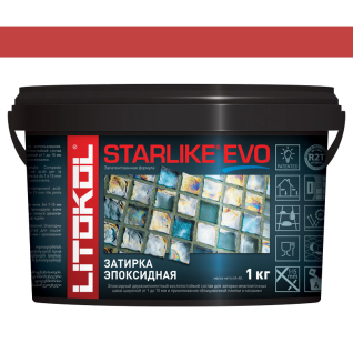 Фуга Starlike Evo 550 Rosso Oriente 1 кг 