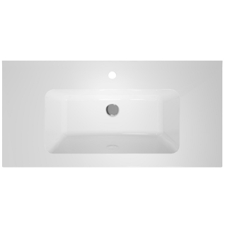 Умывальник Piano 95 белый глянец