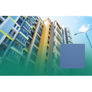 Уральские фасады UF012MR керамогранит темно-синий 29,5х120