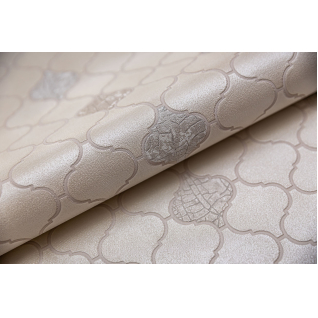 Обои виниловые Арабески мотив бежевый KM5202