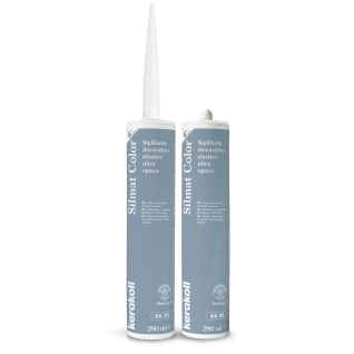 Герметик силиконовый KeraKoll Silmat Color матовый КК26 Небесный 290 мл
