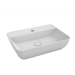 Умывальник Plaza 55x40 накладной с отверстием под смеситель PLR.wb.55.1