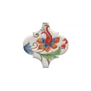 Арабески тоскана 7 6,5x6,5 декор глянцевый VT\A583\65000