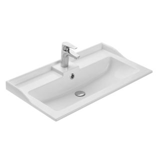 Умывальник Фабиа 80 на тумбу белый