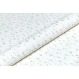 Обои виниловые Уик-Энд мотив бежевый цветы KM7803