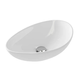 Умывальник Moduo Leaf 55 ассиметричный на столешницу