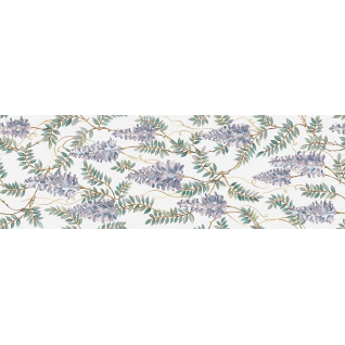 Монфорте Глициния 40x120 декор матовый 14016R\3F