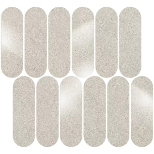 Джиминьяно наборный серый светлый 30x32 декор матовый ID143