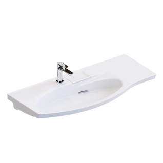 Умывальник Riva 100 левый на тумбу