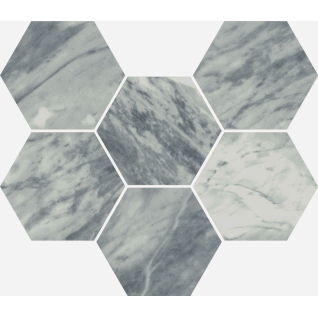 Шарм Экстра Атлантик Гексагон 25x29 мозаика патинированный