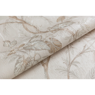 Обои виниловые Оранжерея мотив бежевый KM6303