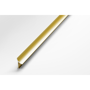 Профиль алюминиевый внутренний универсальный золото ПК 06-1.2700.02л