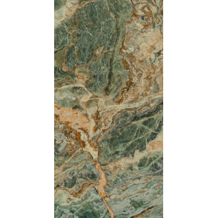 Риальто Нобиле 2 зеленый 119,5x238,5 панно лаппатированный SG593502RB\D