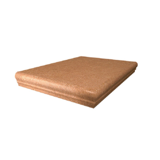 Аллея бежевый 30x30 ступень угловая с капиносом матовый SG906700N\GR\AN