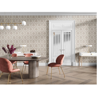 Обои виниловые Палаццо база-1 белый KM5506