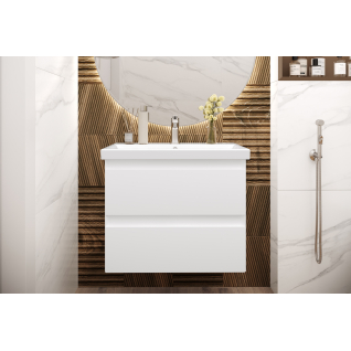 Умывальник Elite 70х45 мебельный/подвесной без крепления, белый, VB032K42U00