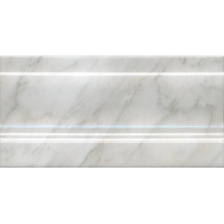 Каприччо белый 10x20 плинтус глянцевый FMD041