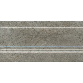 Каприччо серый 10x20 плинтус глянцевый FMD042