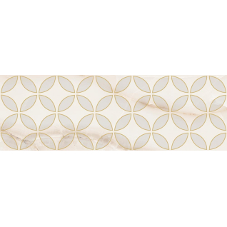 Happy Oxy бежевый 20x60 декор глянцевый