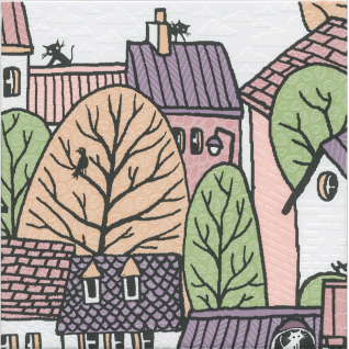 Городок 1 20x20 декор матовый OS\A222\5009