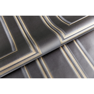 Обои виниловые Буазери мотив черный KM6705