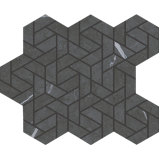 Метрополис Империал Блэк 28,6x34,7 мозаика натуральный