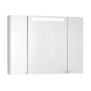 Зеркальный шкаф Мадрид 100 со светильником