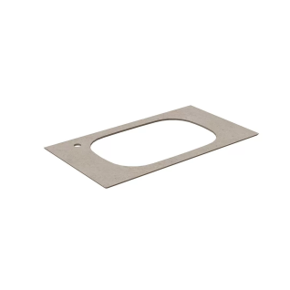 Столешница керамогранитная Magica 90 Риккарди бежевая для раковин, встраиваемых сверху