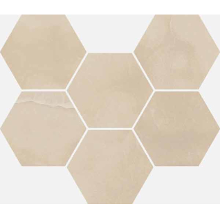 Шарм Эво Оникс Гексагон 25x29 мозаика патинированный