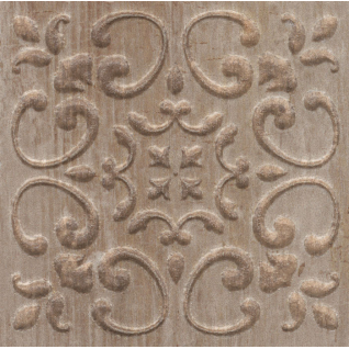 Браш Вуд коричневый 9,9x9,9 вставка матовый STG\B481\SG1550