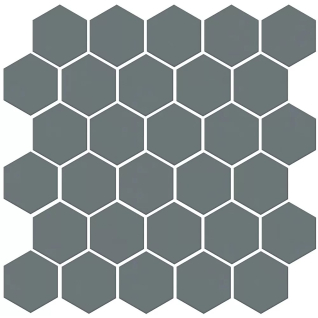 Агуста синий 29,7x29,8 керамический гранит матовый (из 30 частей 5,2х6) 63012