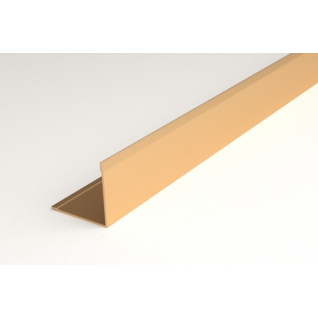 Профиль алюминиевый L-образный уголок золото УП 09-27.2700.502л