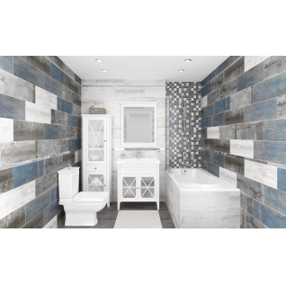 Sweep микс 20x60 мозаика матовый