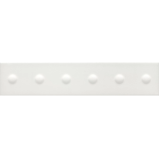 Медина 1 белый 6x28,5 плитка матовый структурный KM26389