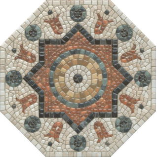 Стемма 24x24 декор лаппатированный HGD\A437\SG2440