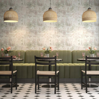 Обои виниловые Впечатление мотив бежевый KM6601